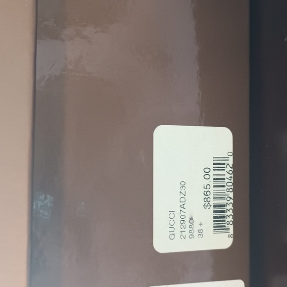 Gucci Tattoo Wedge shoes, Preloved - Picture 13 of 15